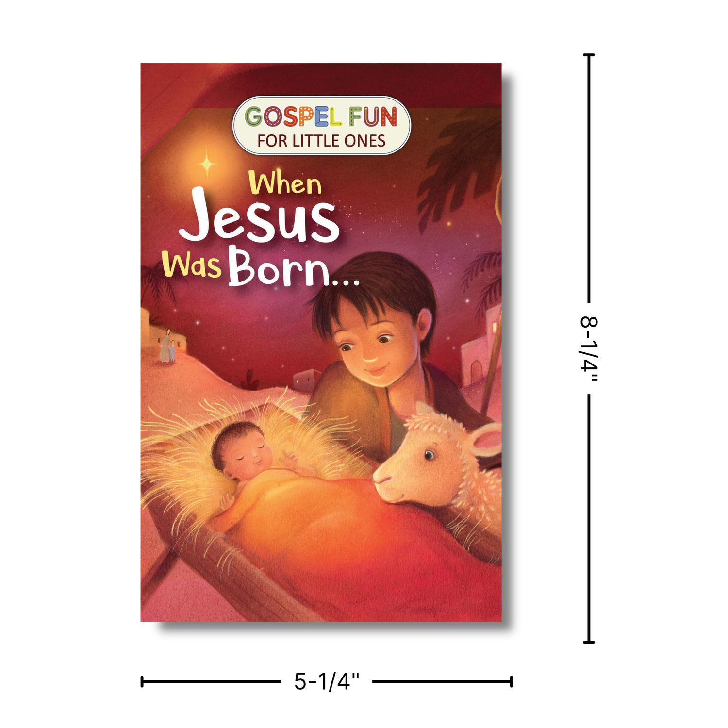 Gospel Fun for Little Ones Activity Booklet for Preschoolers - KJV - When Jesus Was Born