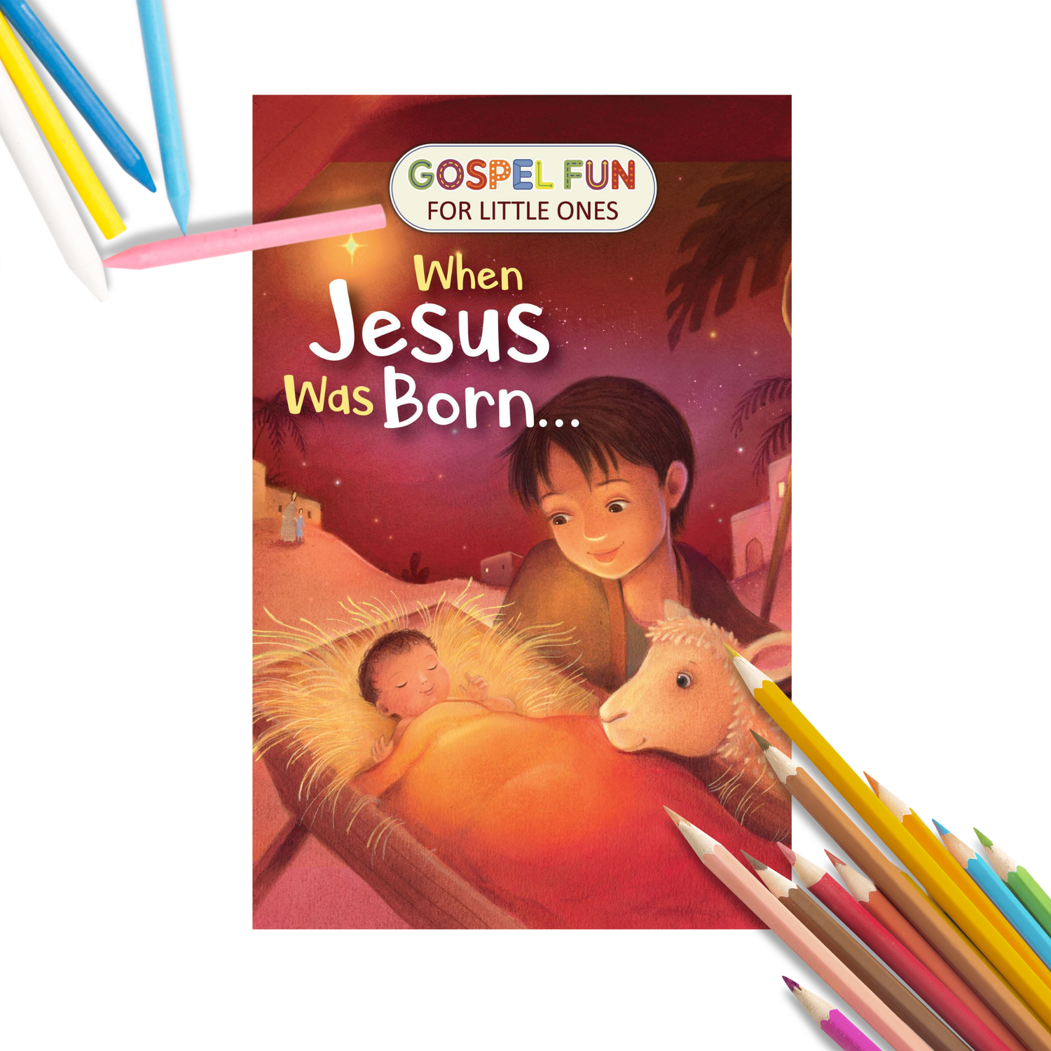 Gospel Fun for Little Ones Activity Booklet for Preschoolers - KJV - When Jesus Was Born