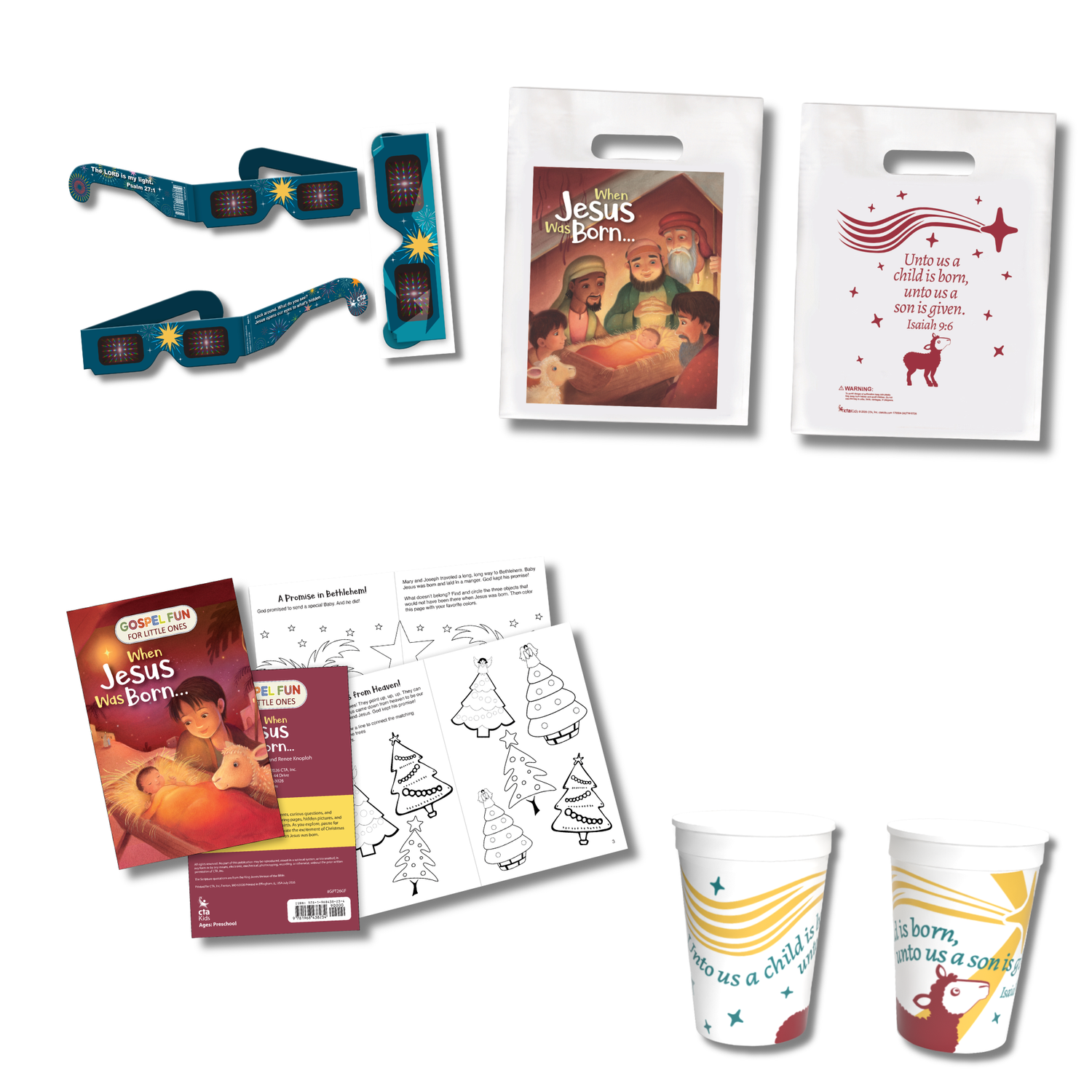 Christmas Activity Gift Set - God's Promise Came True