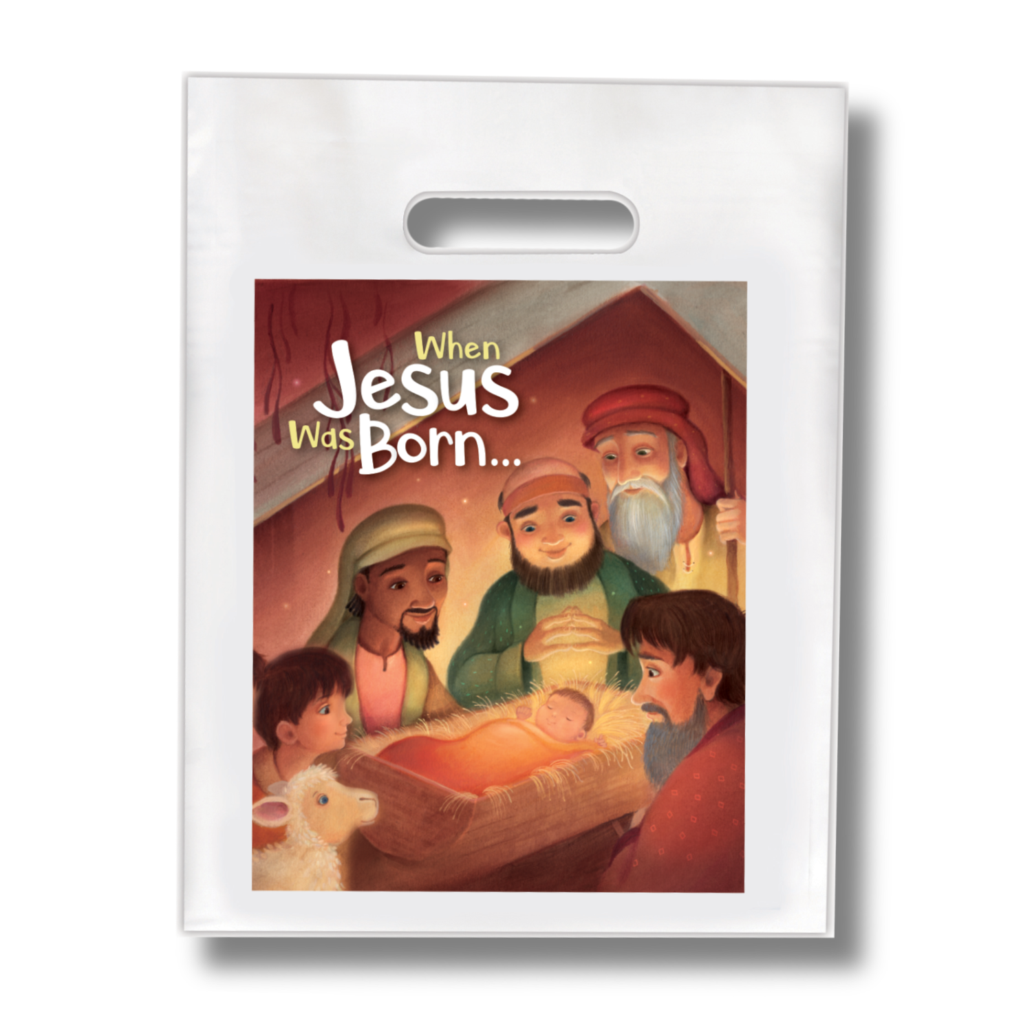 9" x 12" Goodie Bag (12 Pack) - KJV - When Jesus Was Born