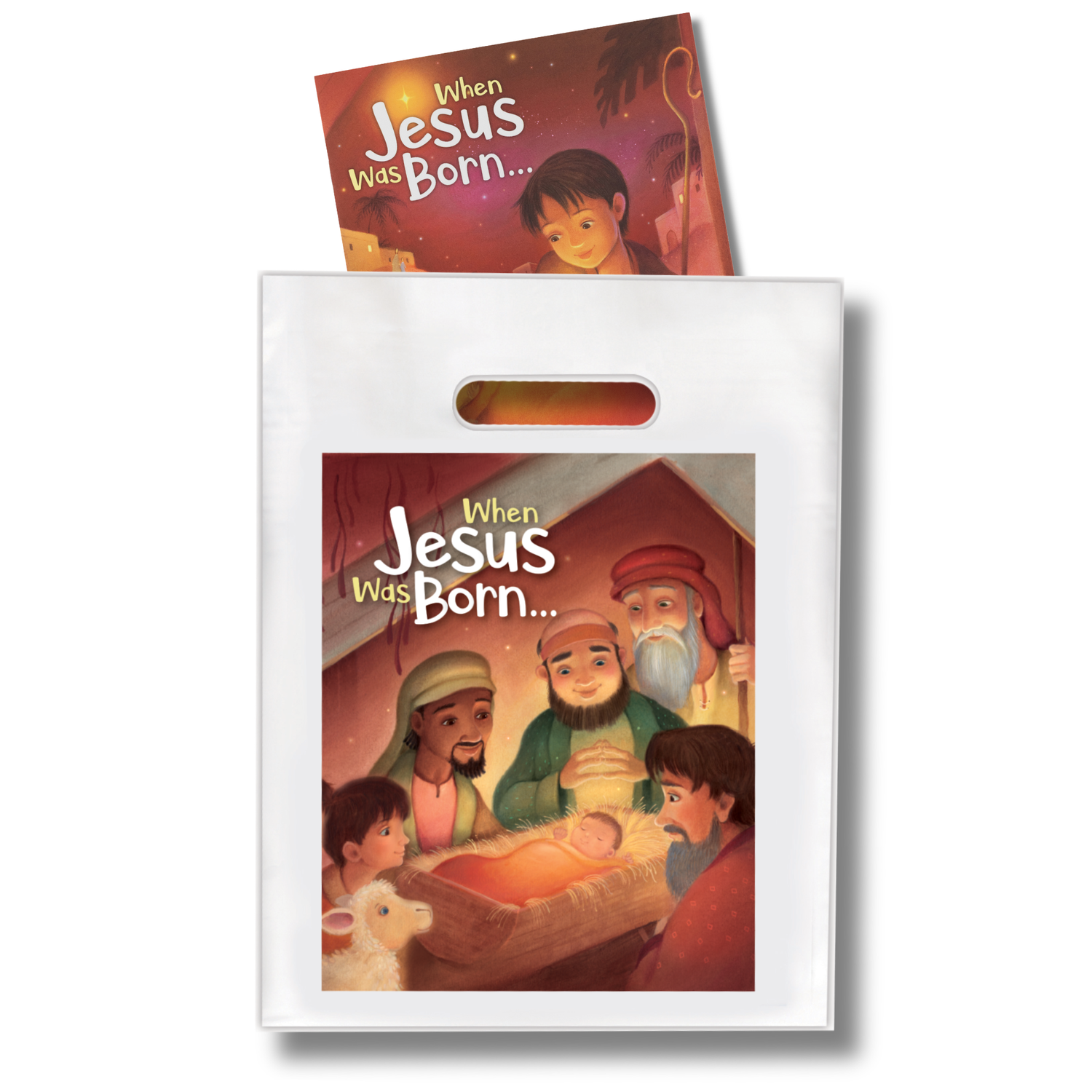 9" x 12" Goodie Bag (12 Pack) - KJV - When Jesus Was Born
