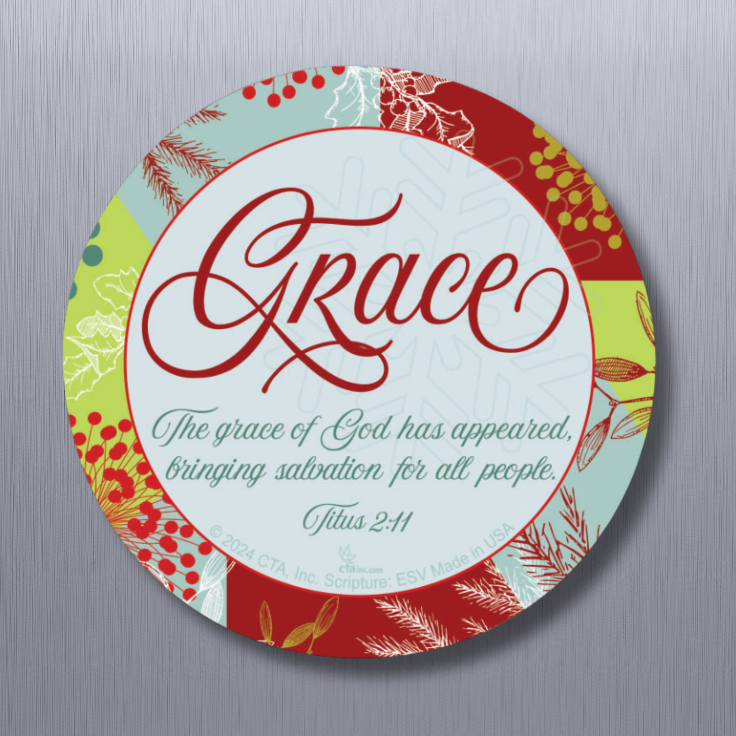 3" Magnet - Embracing the Gift of God's Grace