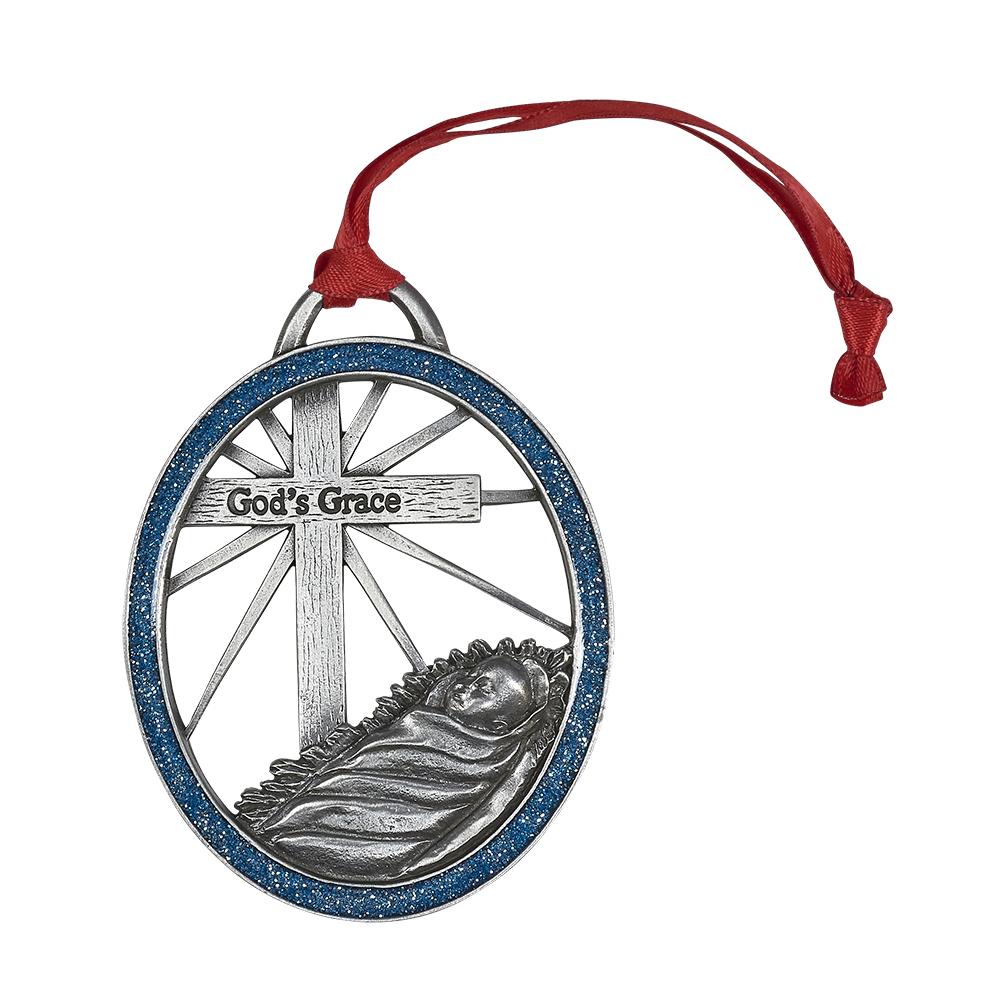 Embracing the Gift of God's Grace Ornament of Faith Christmas ornament
615122-17273-5