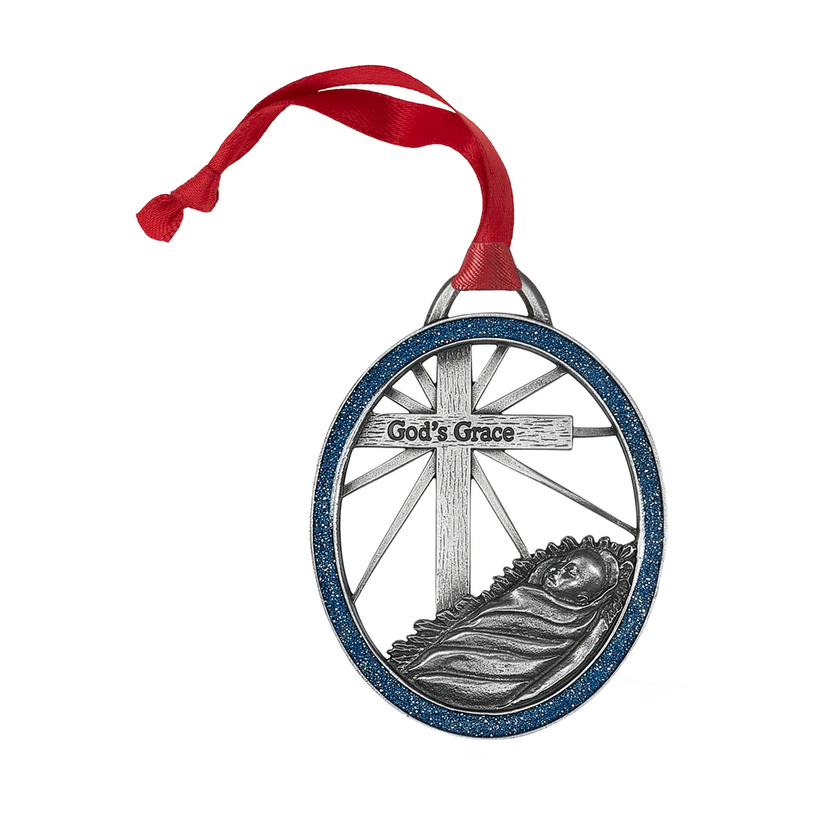 Christmas Ornament of Faith - Embracing the Gift of God's Grace