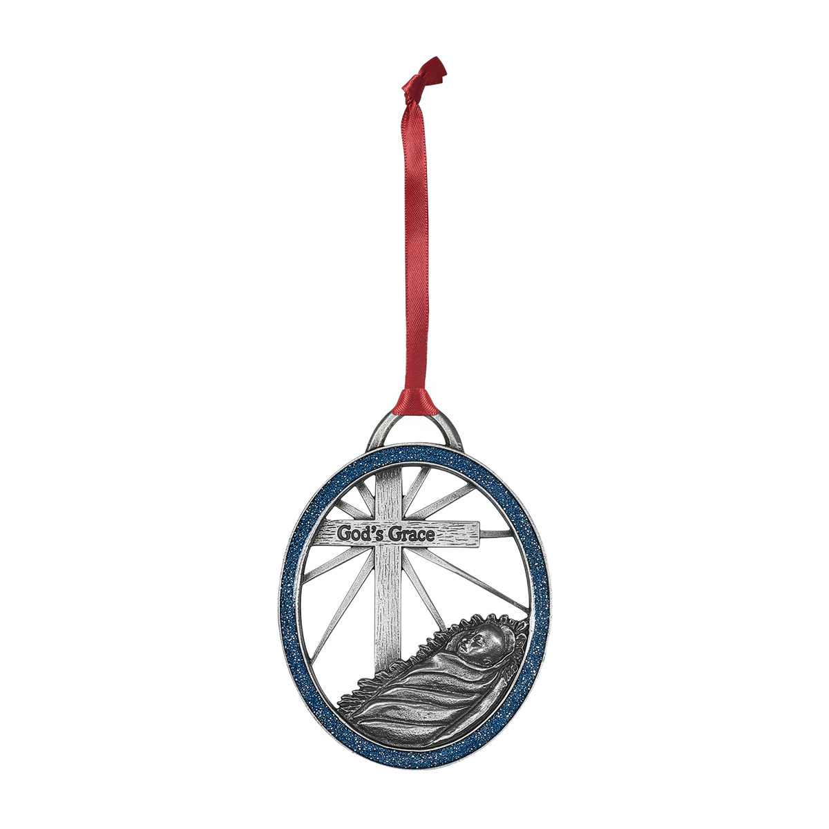Christmas Ornament of Faith - Embracing the Gift of God's Grace