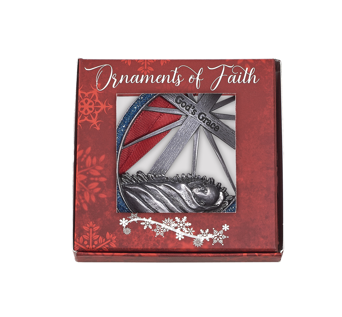 Christmas Ornament of Faith - Embracing the Gift of God's Grace