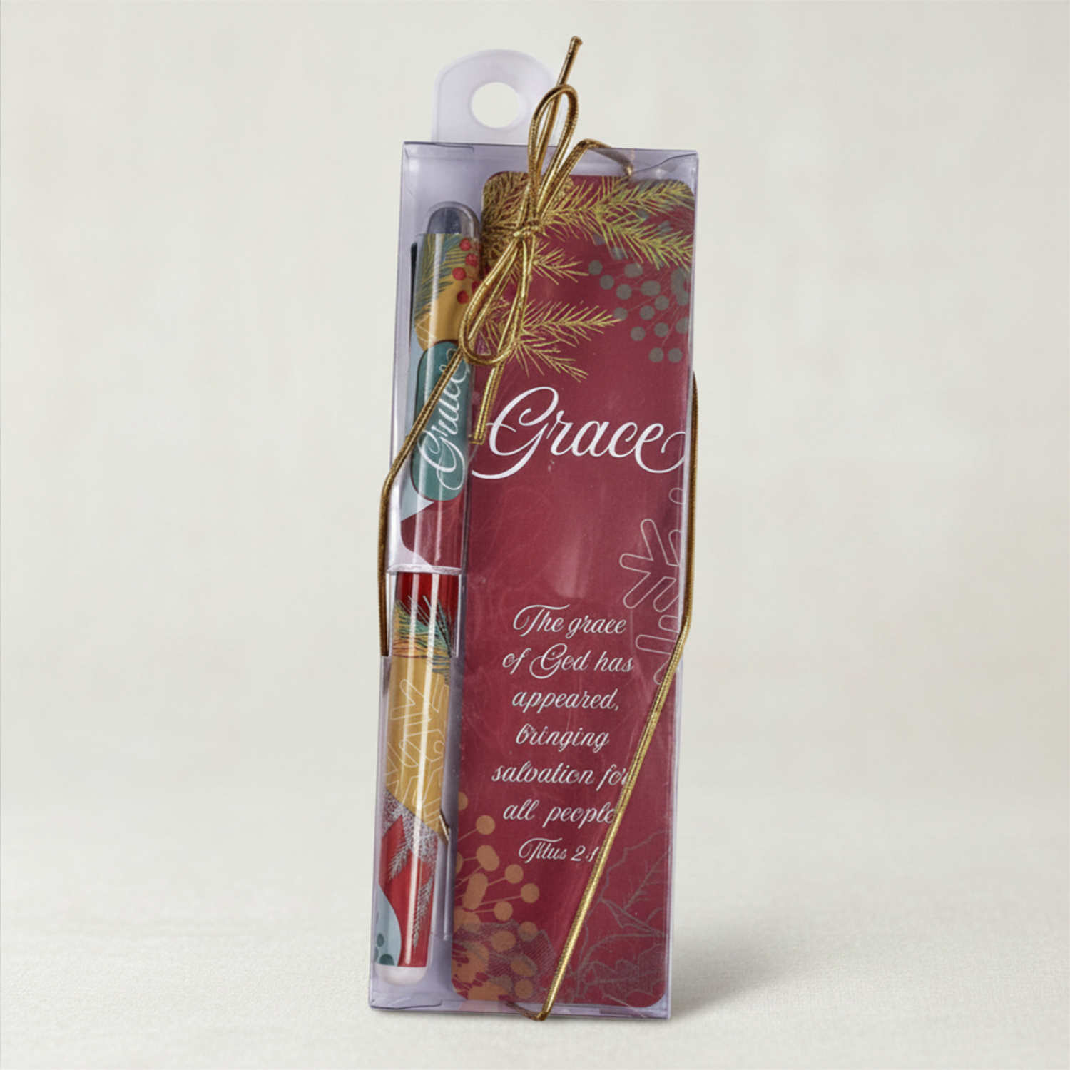 Bookmark & Pen Gift Set - Embracing the Gift of God's Grace