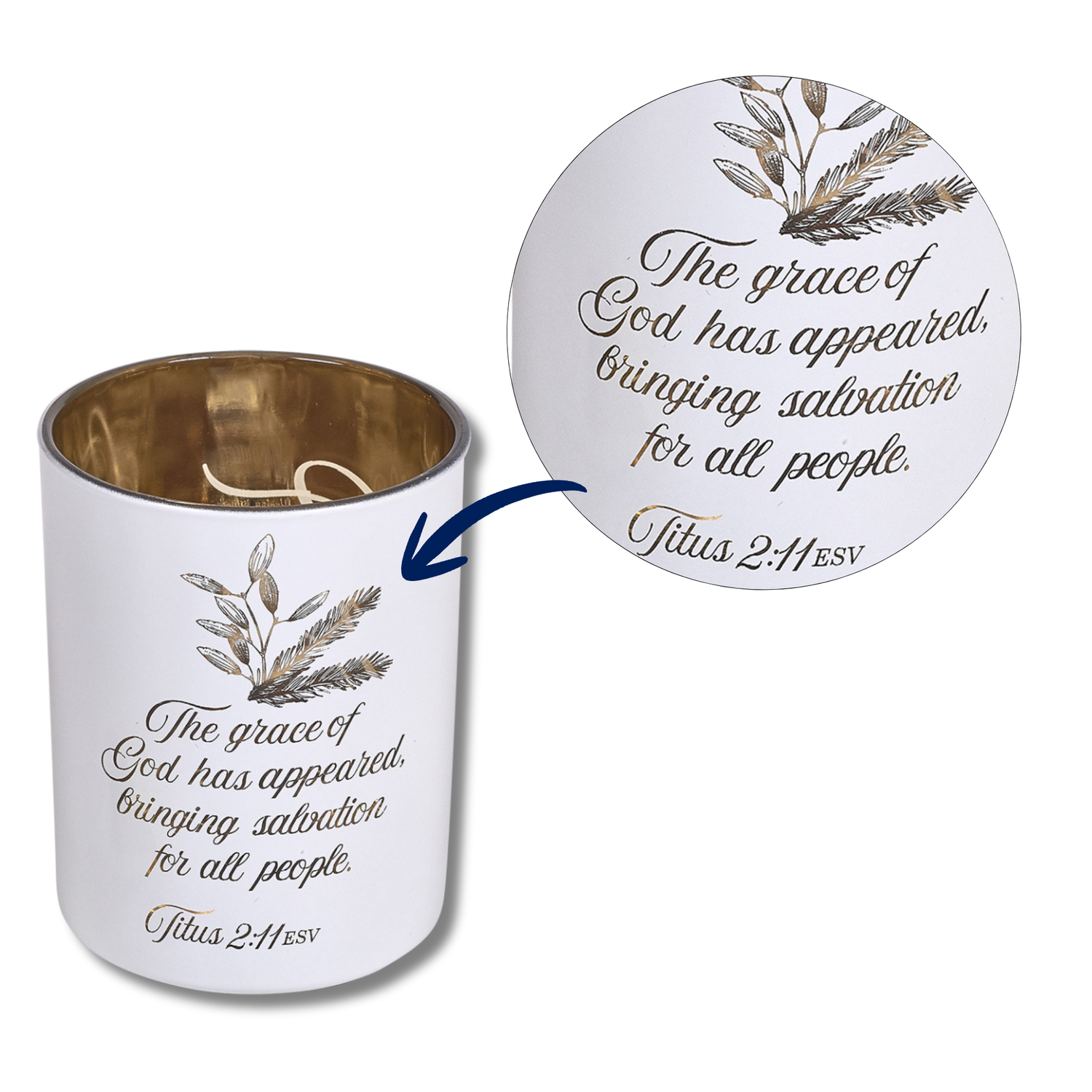God's Grace Decorative Countertop Container