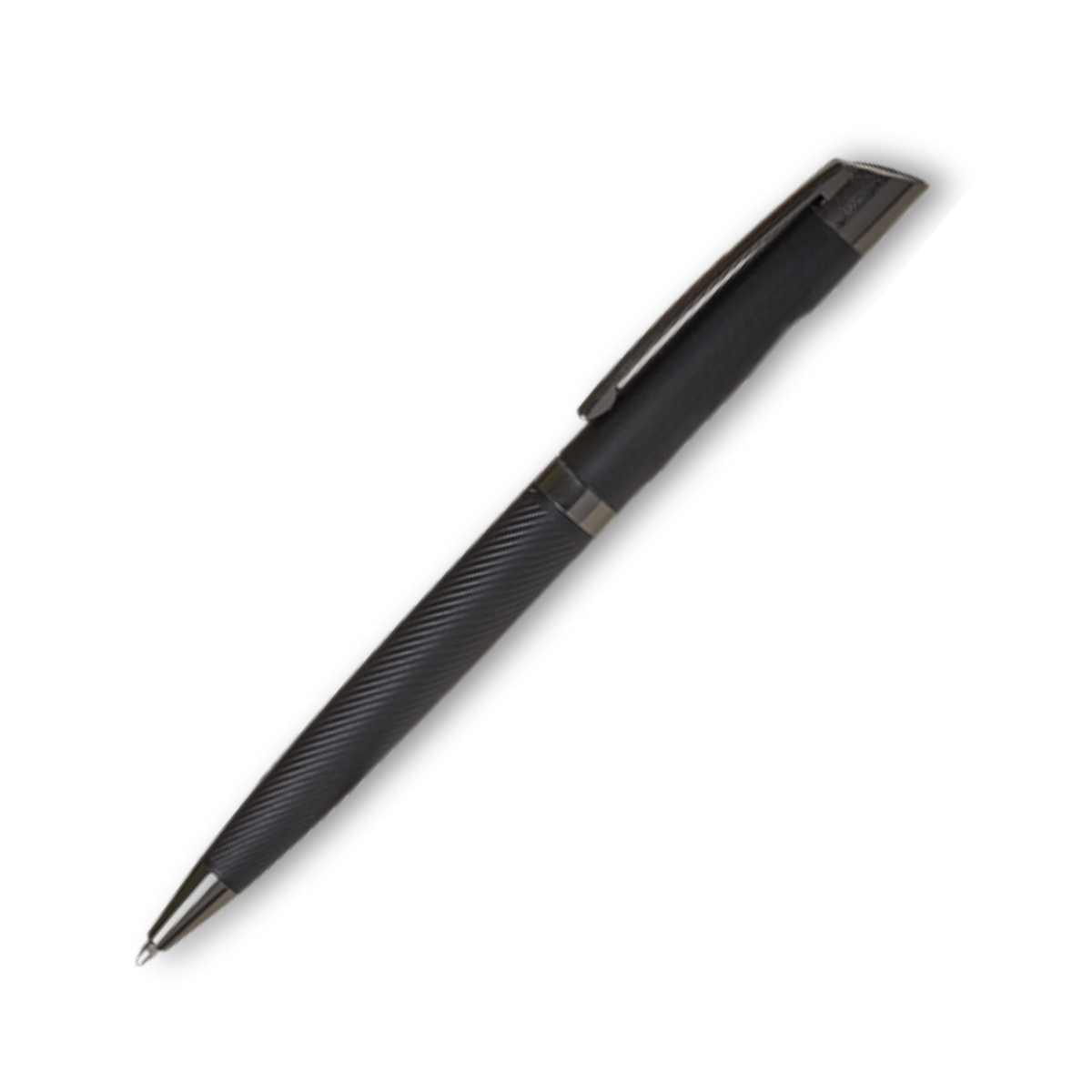 Sleek Matte Black Metal Pen Set (1 Rollerball & 1 Gel) Featuring Jeremiah 29:11
