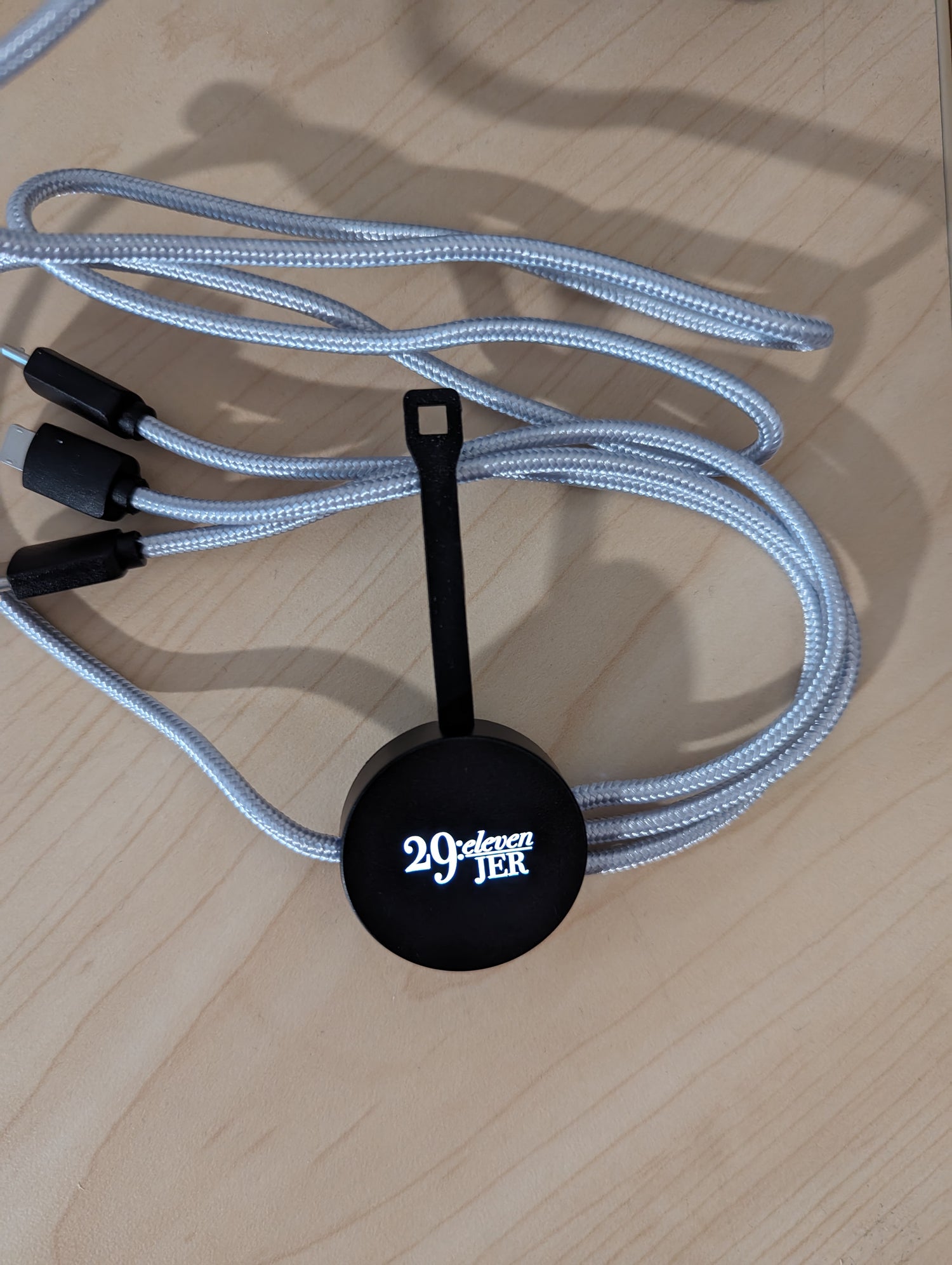 Jeremiah 29:11 light up charging cable