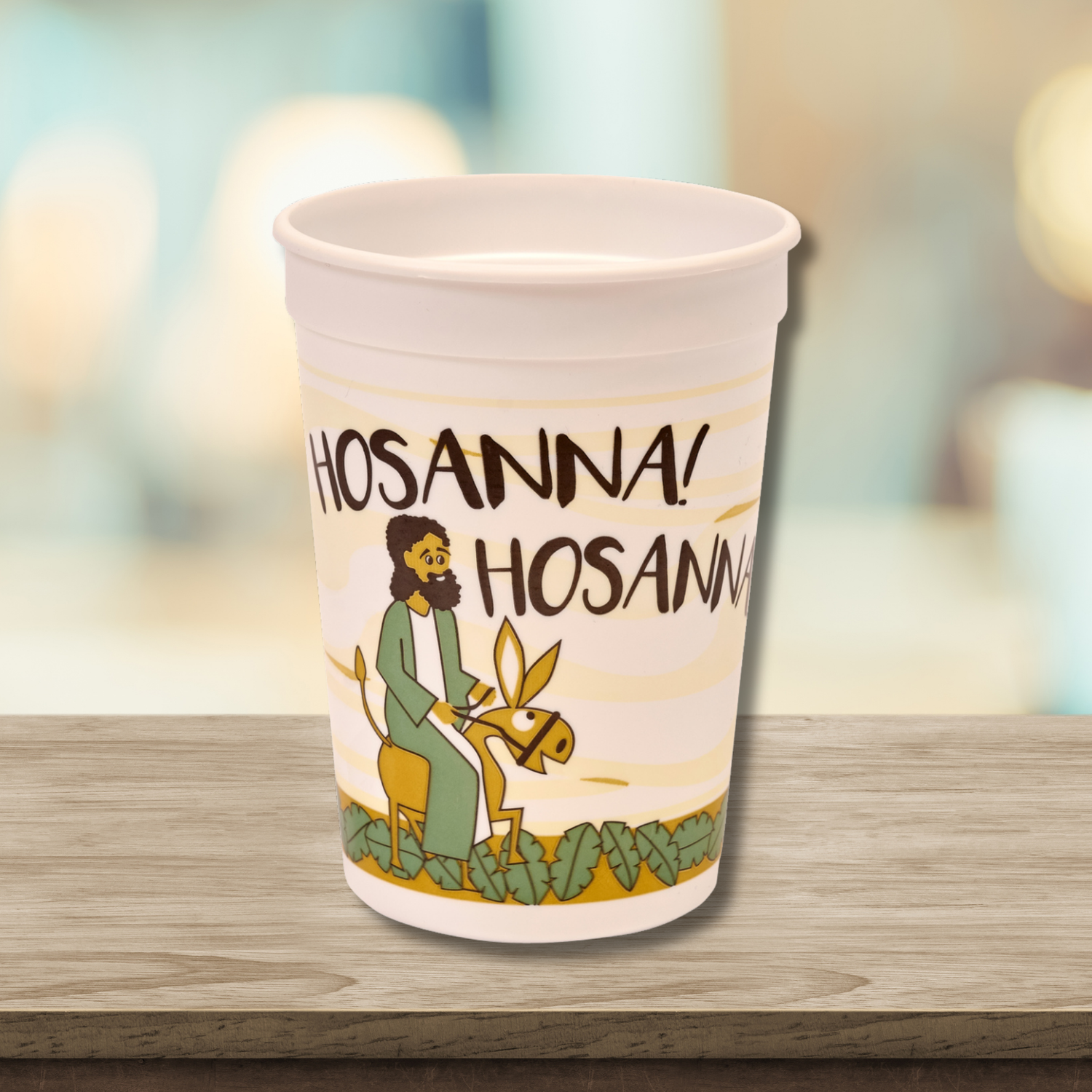 12oz Plastic Tumbler - Gentle Jesus, Gentle King