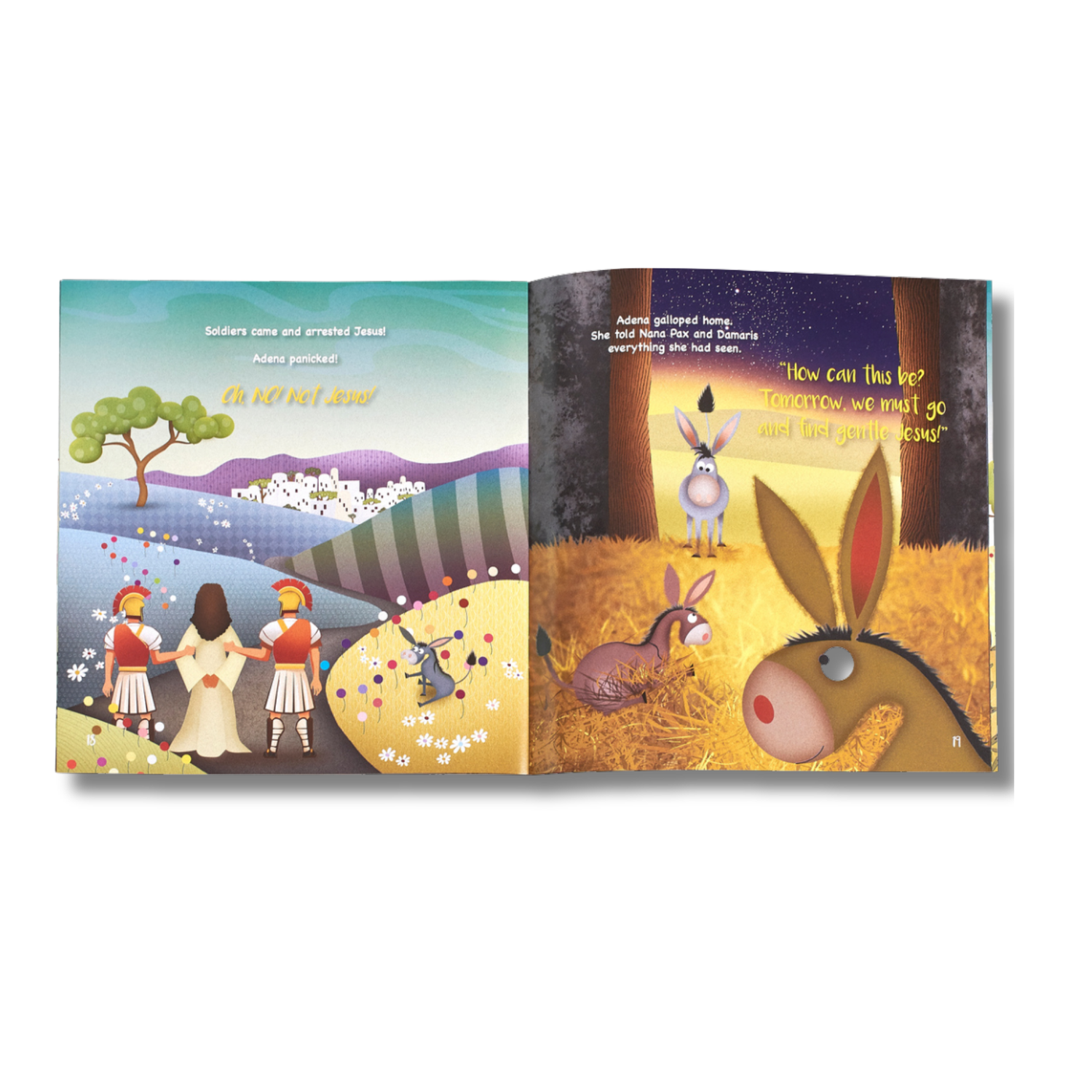 24-Page Children's Softcover Story Book - Gentle Jesus, Gentle King