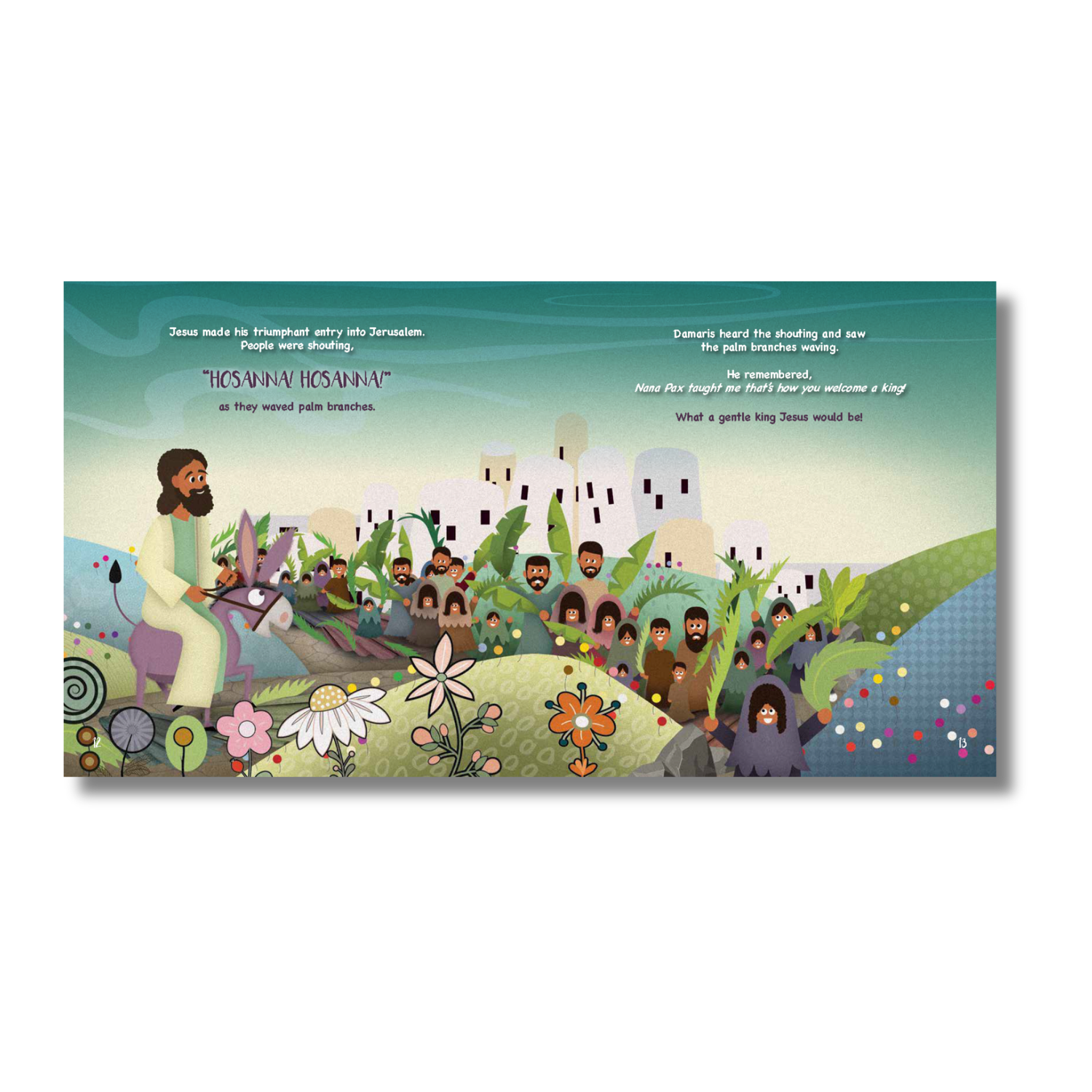 24-Page Children's Softcover Story Book - Gentle Jesus, Gentle King