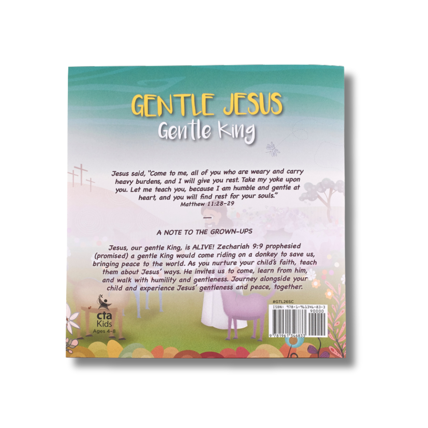 24-Page Children's Softcover Story Book - Gentle Jesus, Gentle King