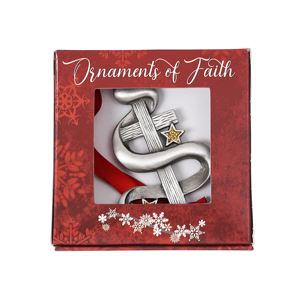 Hidden Gift of Christmas Ornament of Faith in packaging