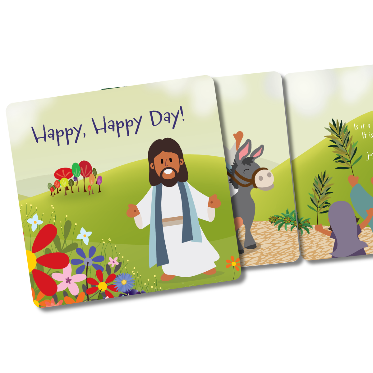 10-Page Board Book - KJV - Happy, Happy Day!