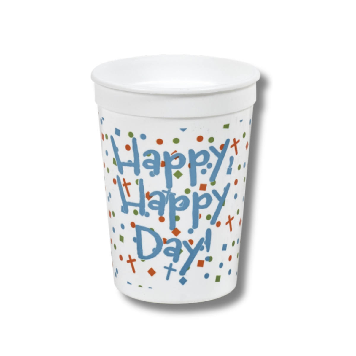 12oz Plastic Party Tumbler - Happy, Happy Day!