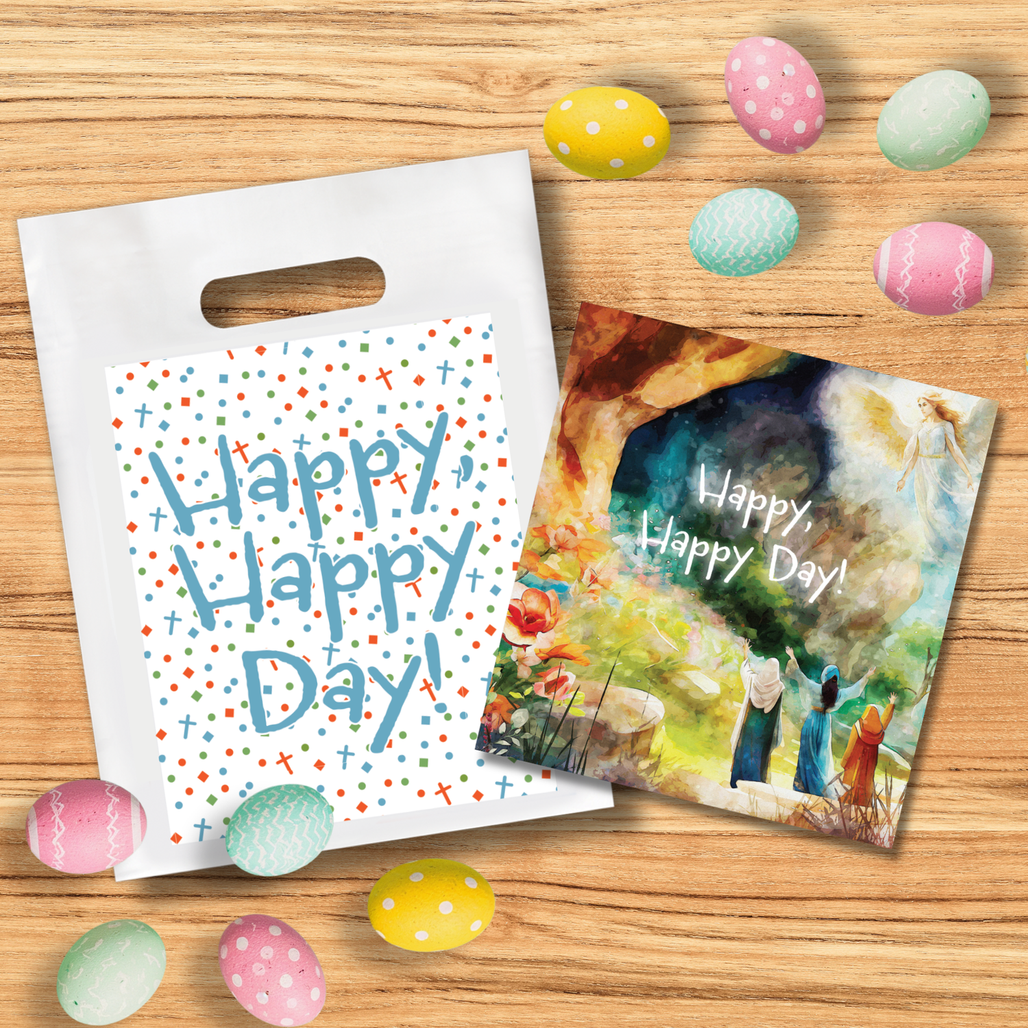 16-Page Children's Softcover Story Book with FREE Goodie Bag - Happy, Happy Day!
