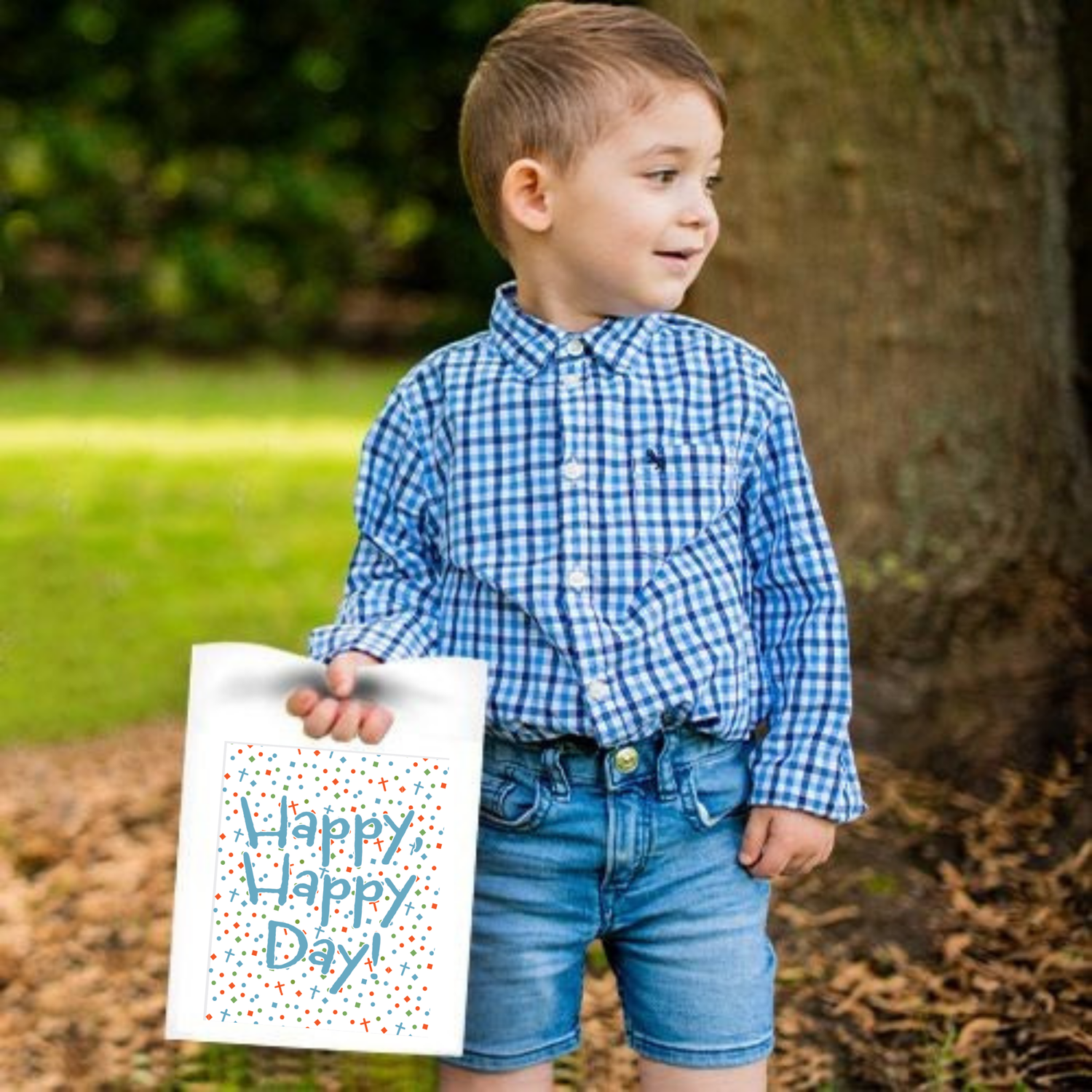 9" x 12" Goodie Bags (12 Pack) - Happy, Happy Day!