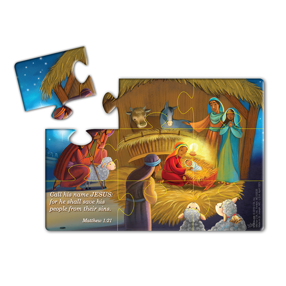 Magnet Puzzle - His Name is Jesus