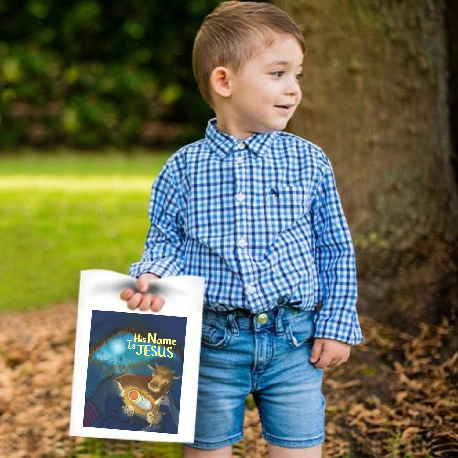 9" x 12" Goodie Bags (12 Pack) - His Name Is Jesus