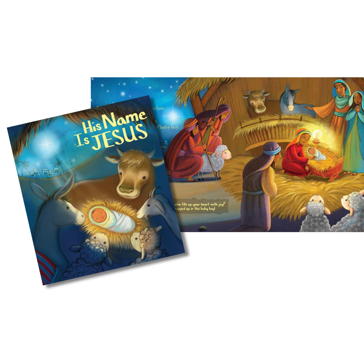 16-Page Children's Softcover Story Book - His Name Is Jesus
