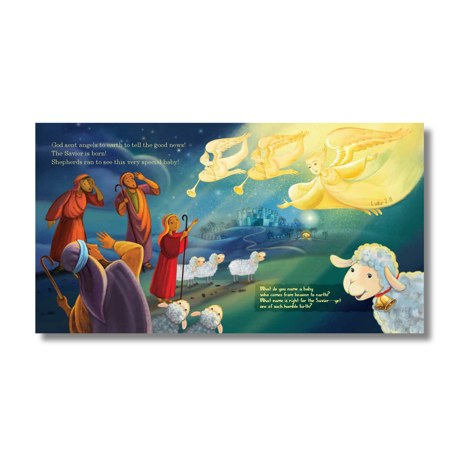 16-Page Children's Softcover Story Book - His Name Is Jesus