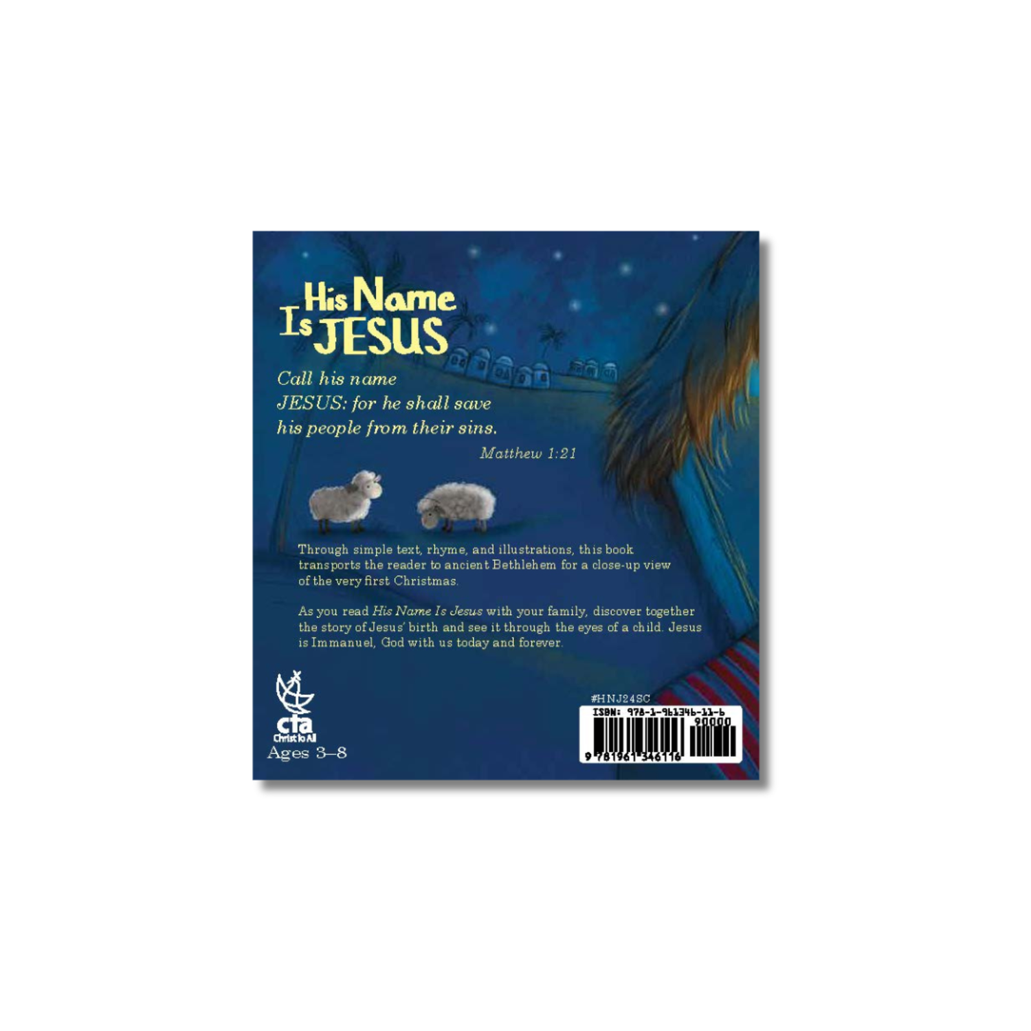 16-Page Children's Softcover Story Book - His Name Is Jesus