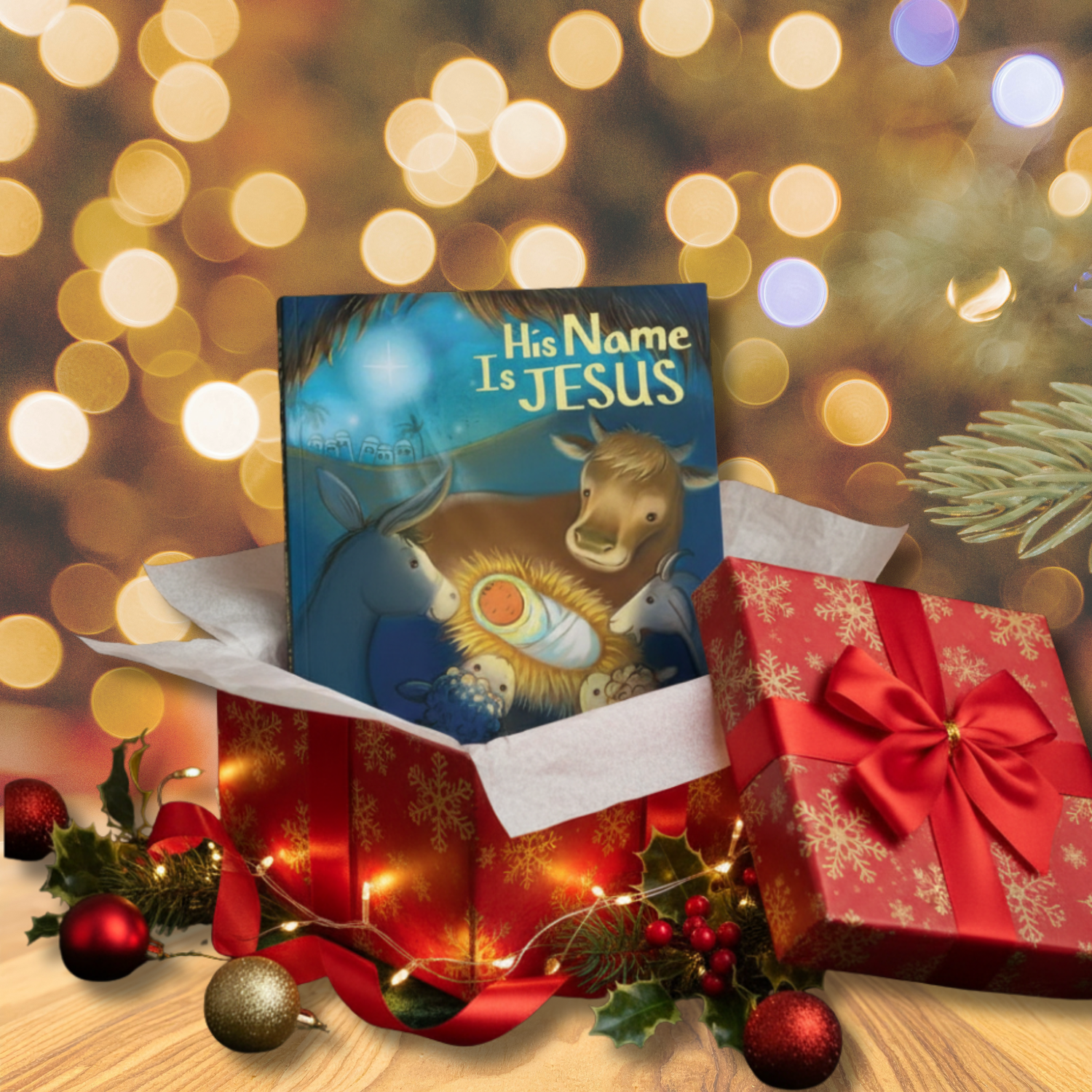 16-Page Children's Softcover Story Book - His Name Is Jesus