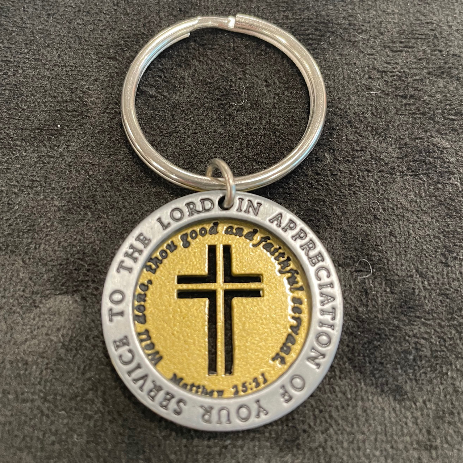 Appreciation of Your Service to the Lord Key Chain & Gift Box