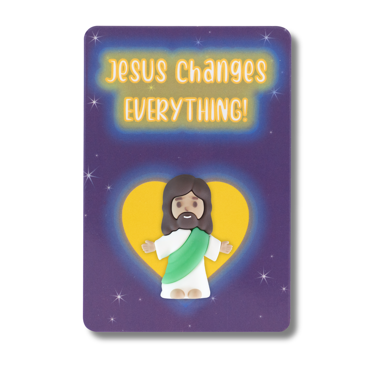 Glow-in-the-Dark Tiny Jesus with Scripture Card