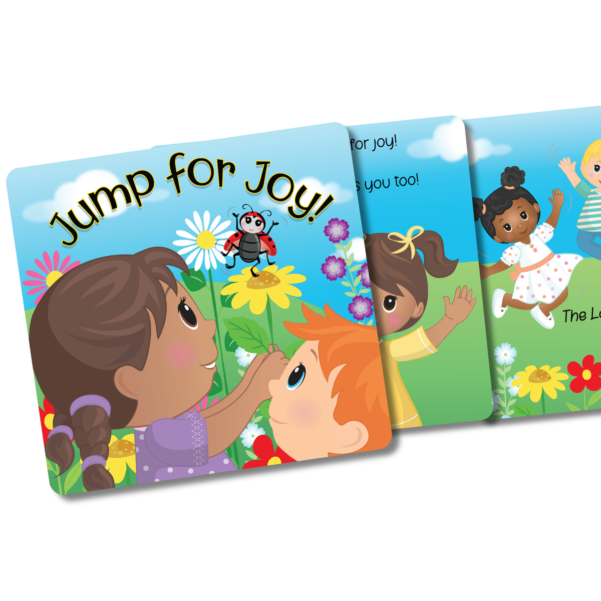 8-Page Board Book - KJV - Jump for Joy!