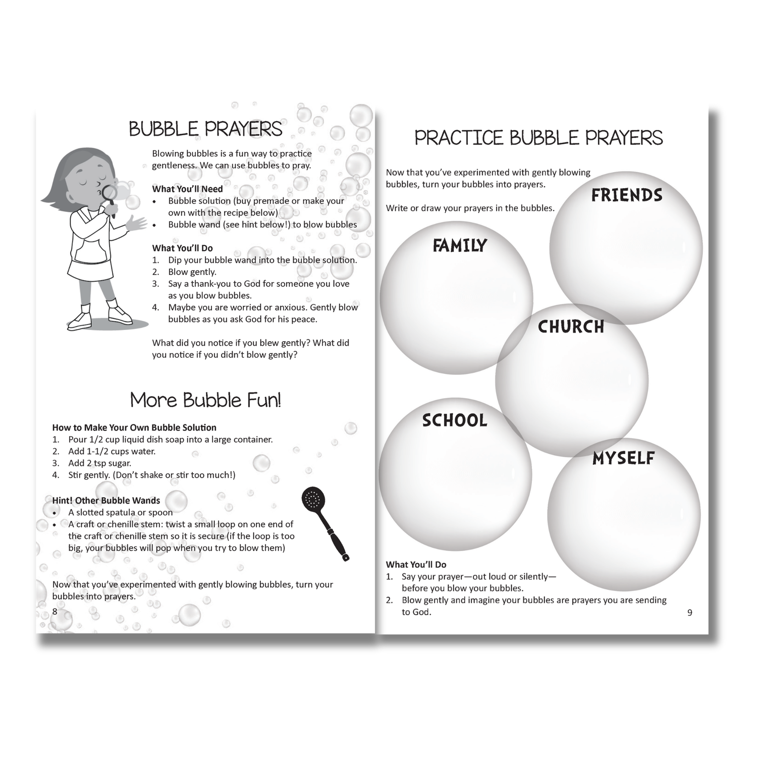 16-Page Activity Booklet - Jesus and GENTLENESS!