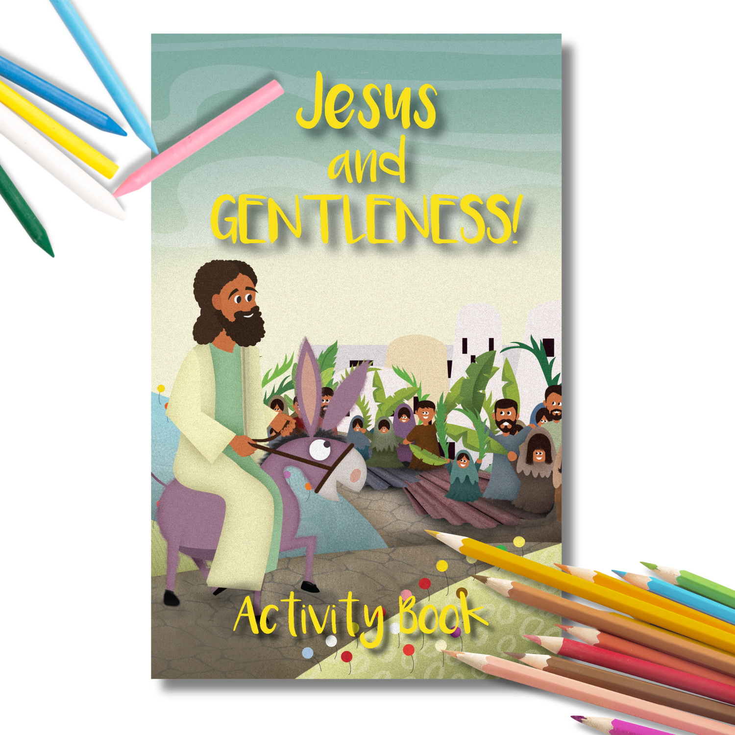 16-Page Activity Booklet - Jesus and GENTLENESS!