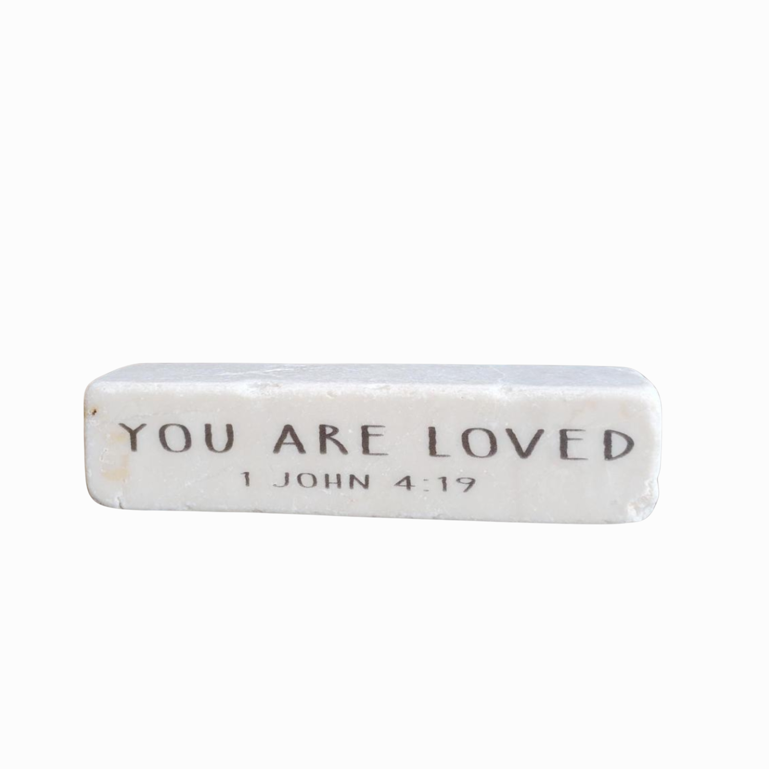 4" Scripture Stone - You Are Loved