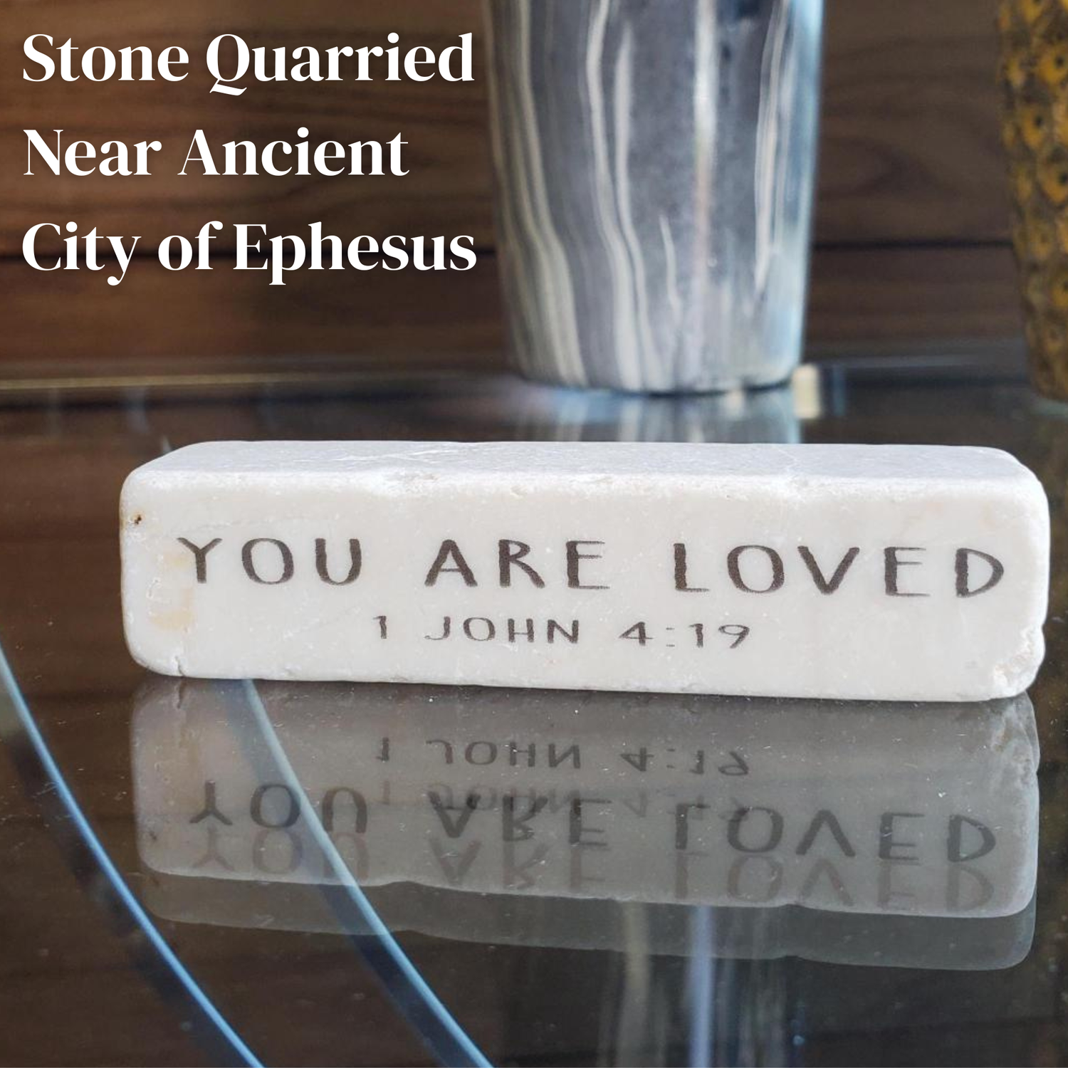 4" Scripture Stone - You Are Loved