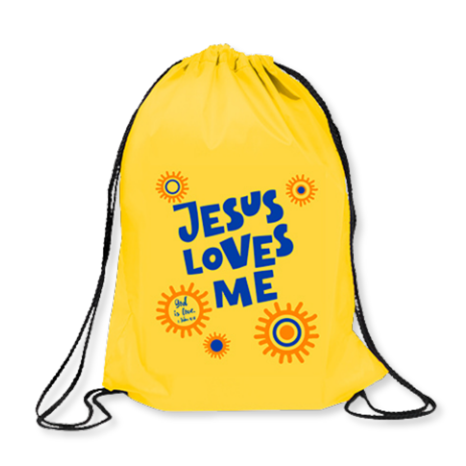 Drawstring Bag - Jesus Loves Me