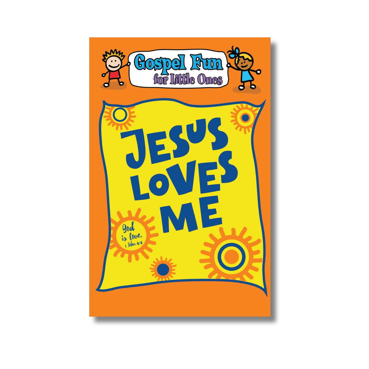 Gospel Fun for Little Ones Activity Booklet for Preschoolers - Jesus Loves Me