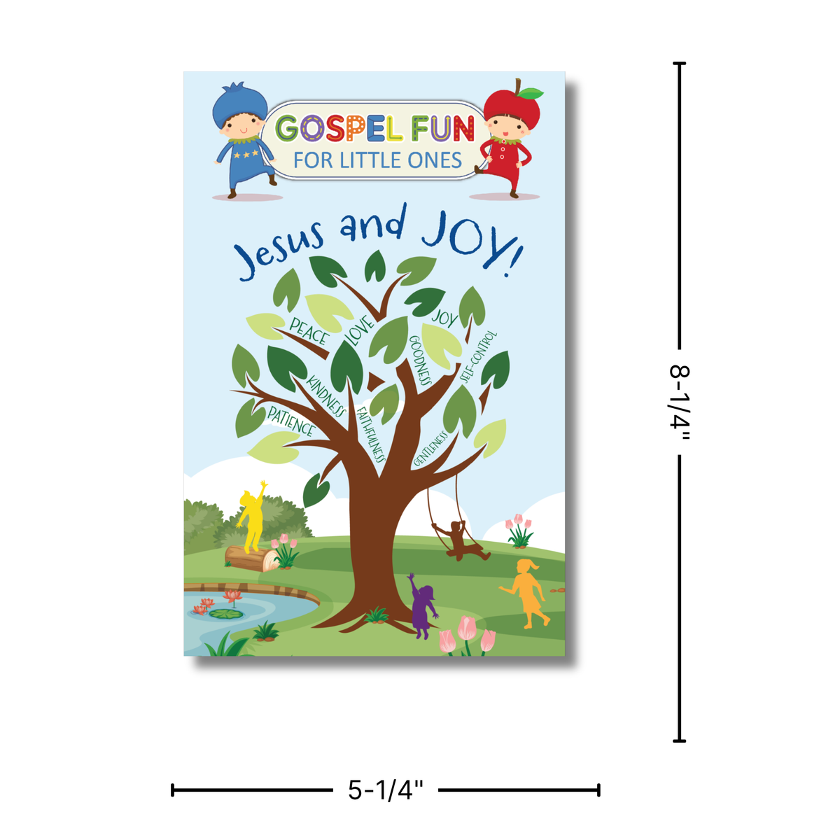 Gospel Fun for Little Ones Activity Booklet for Preschoolers - Jesus and JOY!