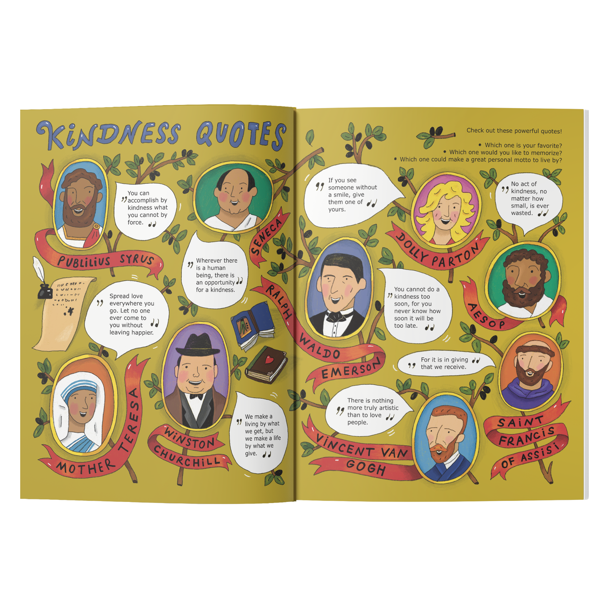 An open illustrated board game booklet with cartoon characters, icons, and rules printed on the left page by CTA Christ to All and CTAKids.