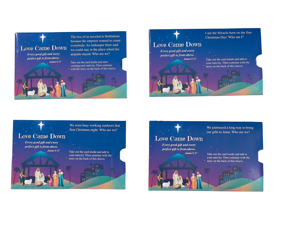 Build-Your-Own Nativity Kit - Love Came Down