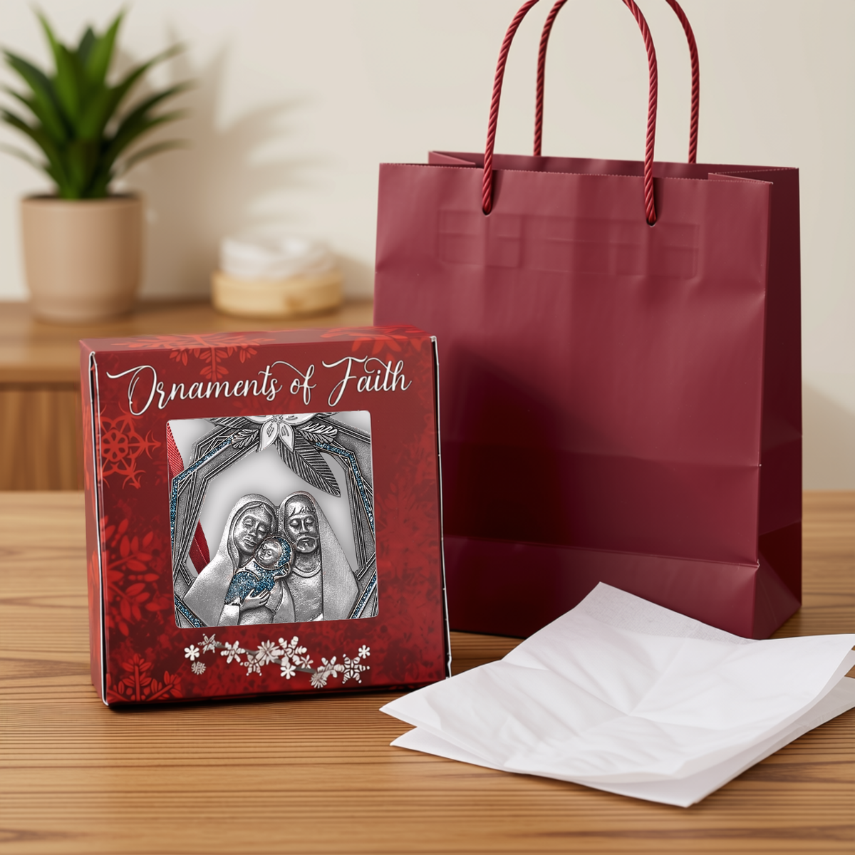 Ornaments of Faith® - KJV - Love Came Down by CTA Christ to All and CTA Gifts.