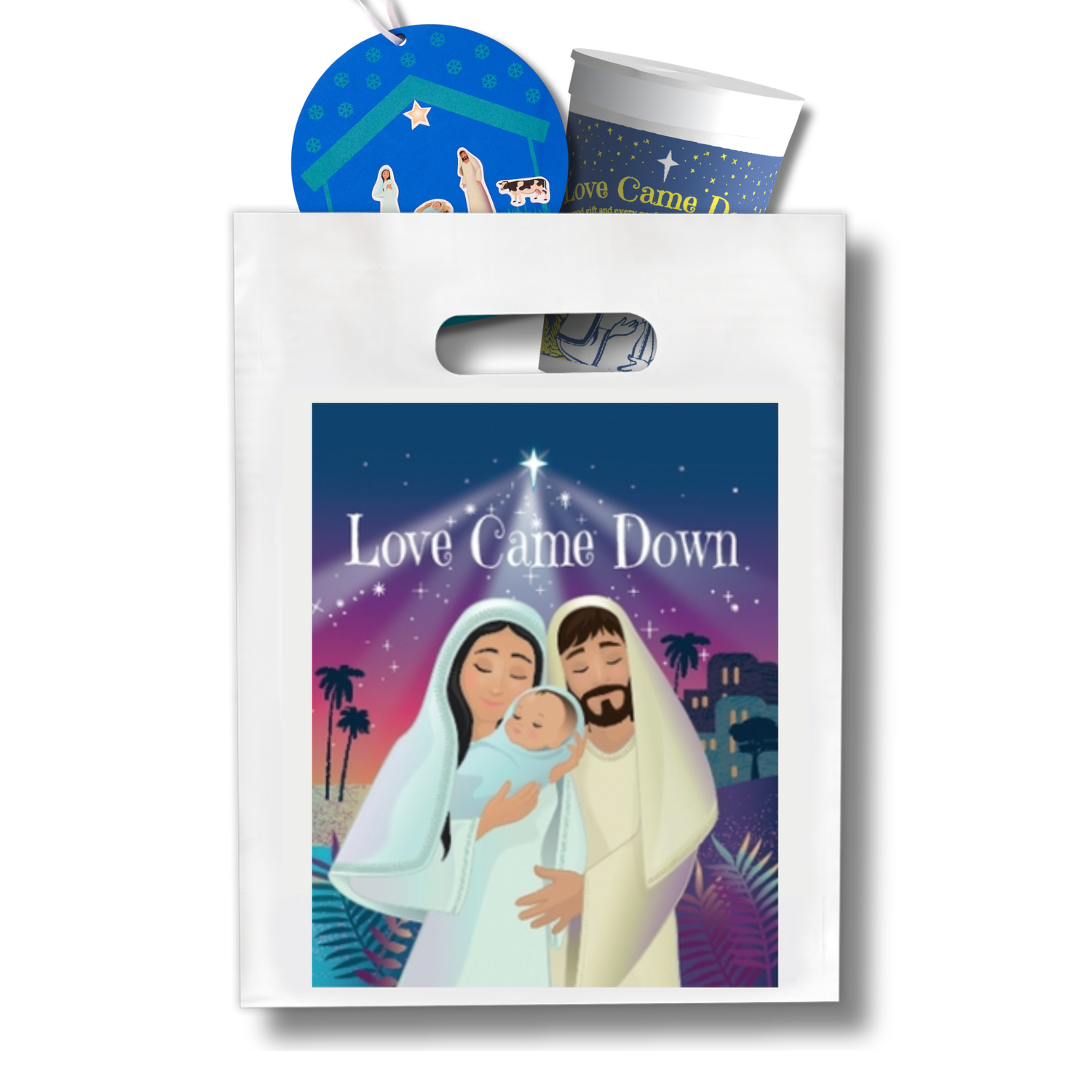 9" x 12" Goodie Bags (12 Pack) - Love Came Down