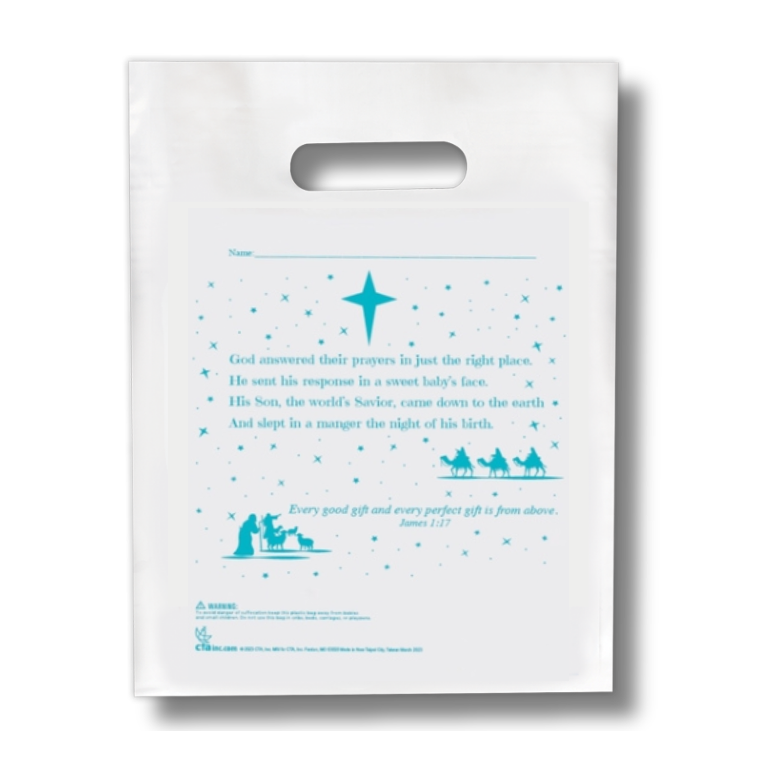 9" x 12" Goodie Bags (12 Pack) - Love Came Down