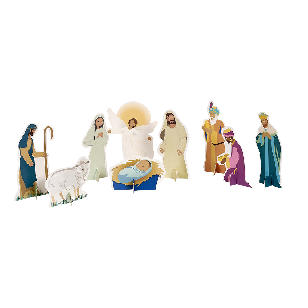 BuildYourOwn Nativity Set for Kids Ministry & Families