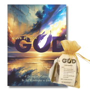 Product packaging with 'GOD' branding and a colorful design on the cover by CTA Christ to All & CTA Gifts.