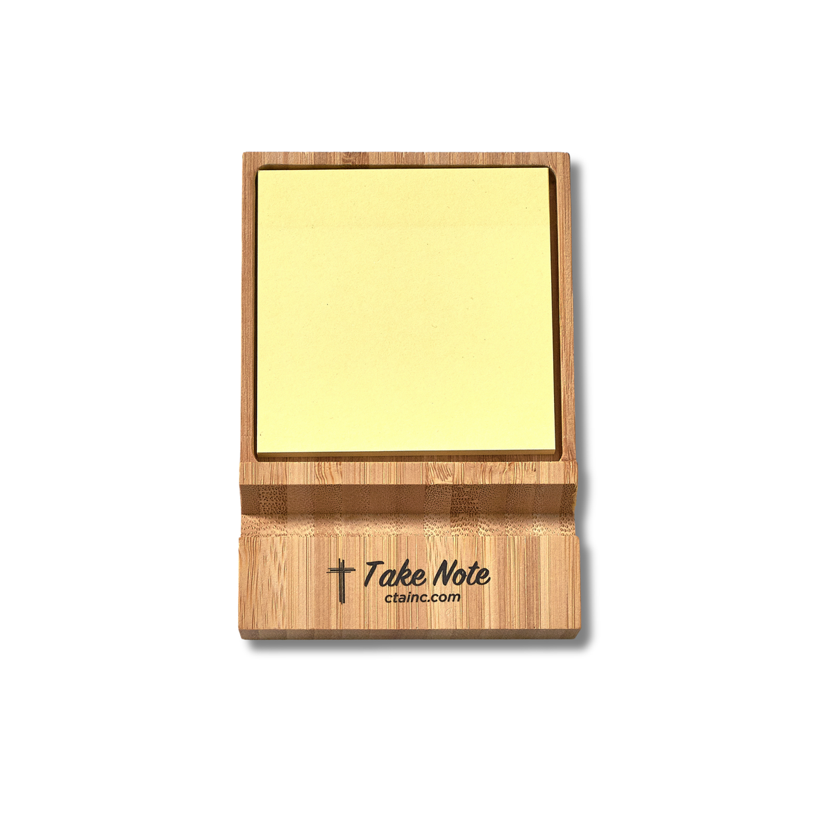Dual-Purpose Bamboo Desk Organizer