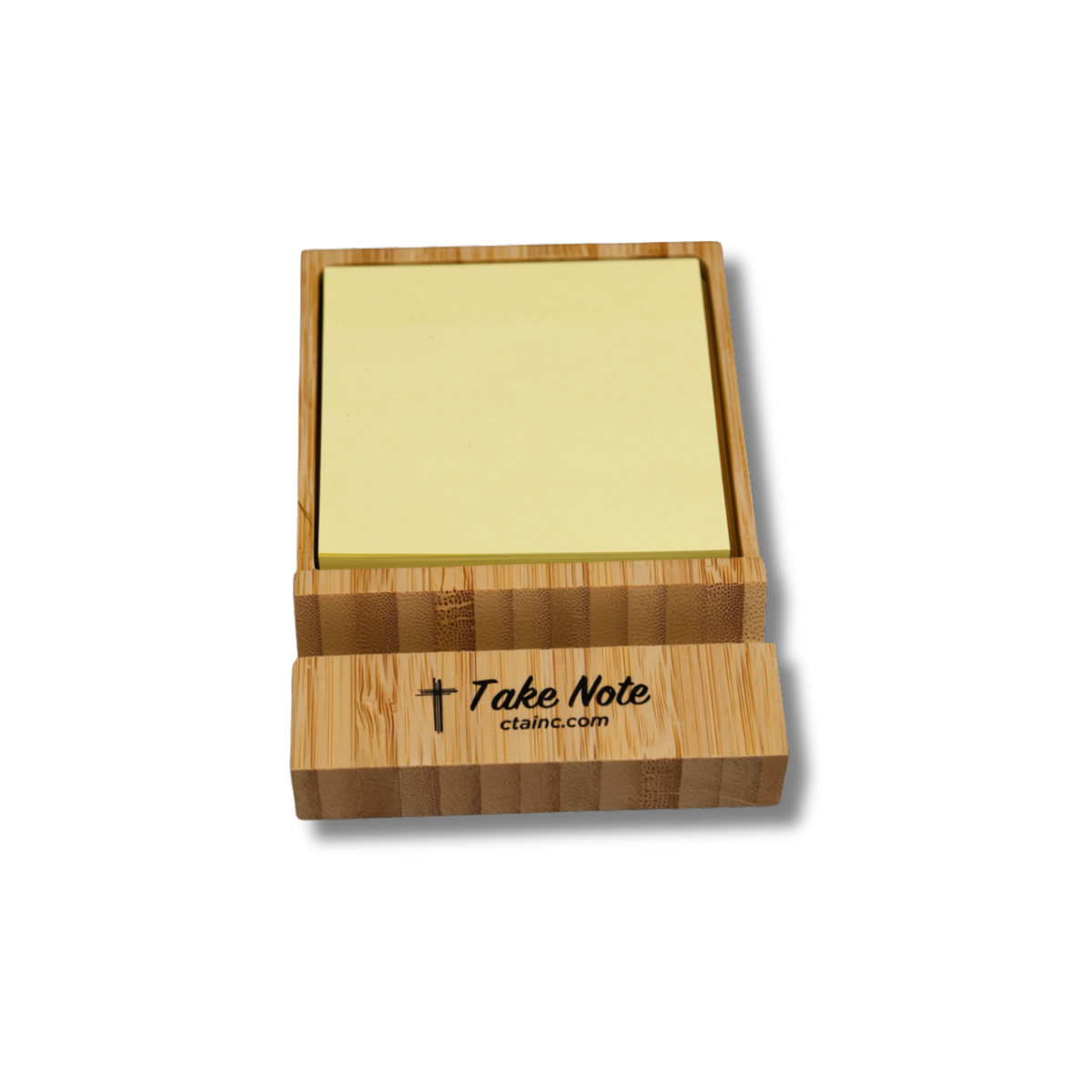 Dual-Purpose Bamboo Desk Organizer