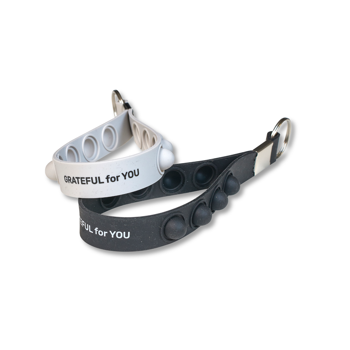 Key Chain Loop - Pop Bubble Stress-Reliever - Grateful for You