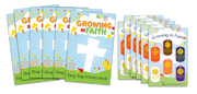 Growing in Faith Activity Set – Six 5¼" x 8¼" activity books plus a 4" x 6" sheet of six coordinating God’s Promises Truth Tag stickers. Includes fun, faith-building activities for kids and families to enjoy together while learning how to grow in God’s gift of faith by CTA Christ to All & CTAKids.
615122-17149-3 by CTA Christ to All & CTAKids.